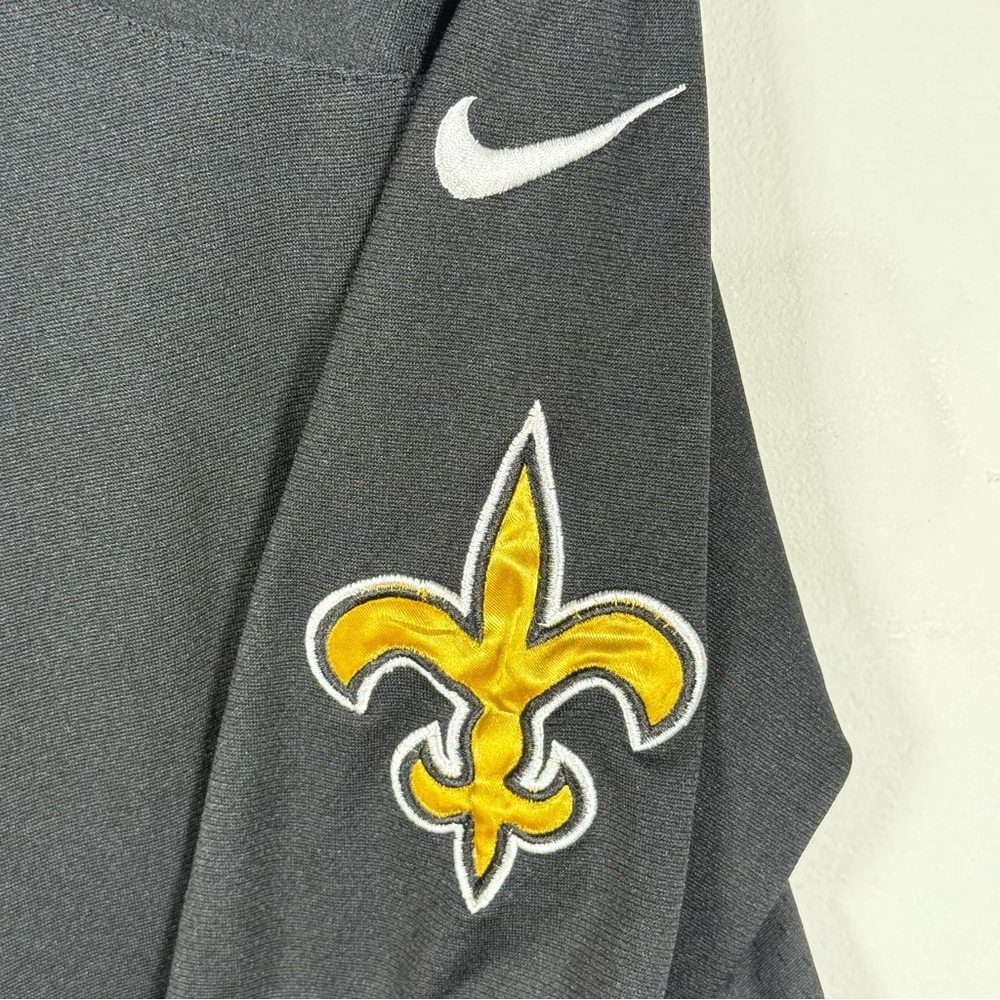 Drew Brees Nike NFL On Field Jersey New Orleans Saints Black #9 Size XL - Picture 3 of 7